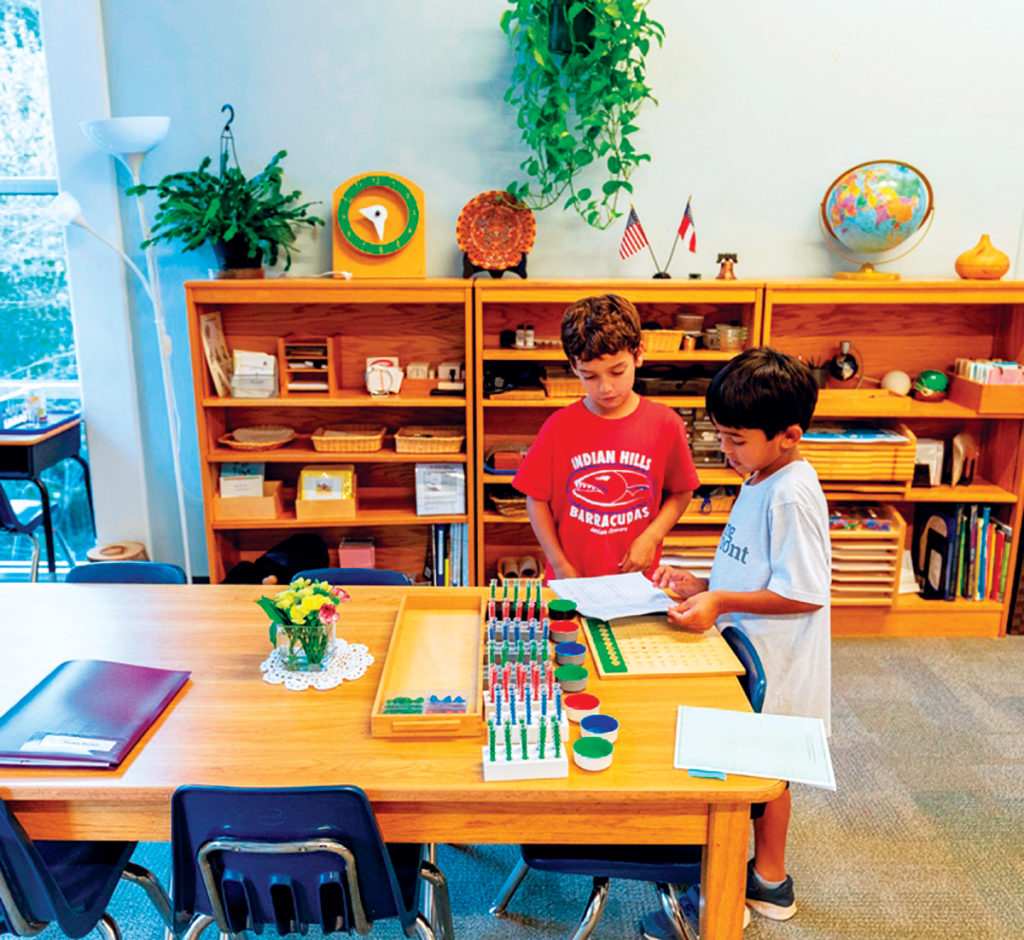 students at Springmont in Atlanta