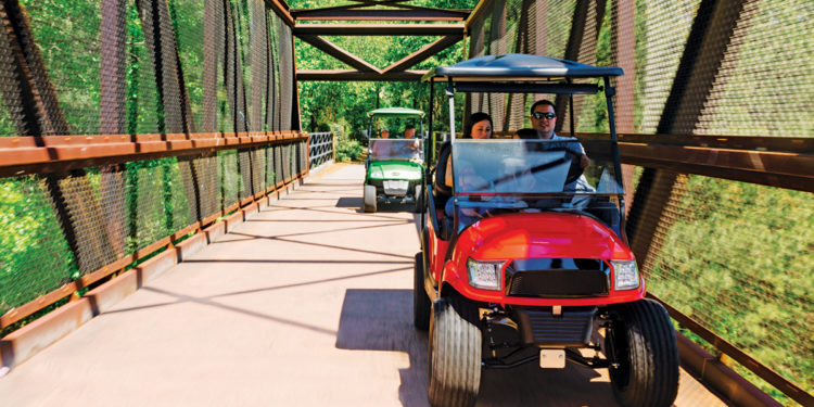 golf cart paths in Peachtree City