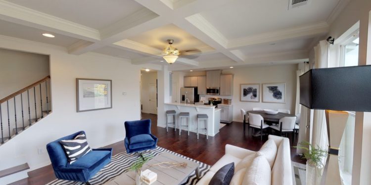 living area at Cascades in South Fulton