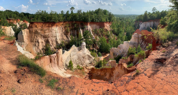 Providence Canyon State Park in Lumpkin